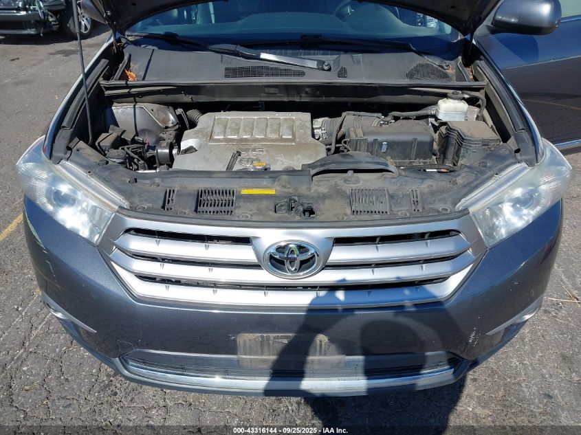 2013 Toyota Highlander Se V6 VIN: 5TDBK3EHXDS251145 Lot: 43316144