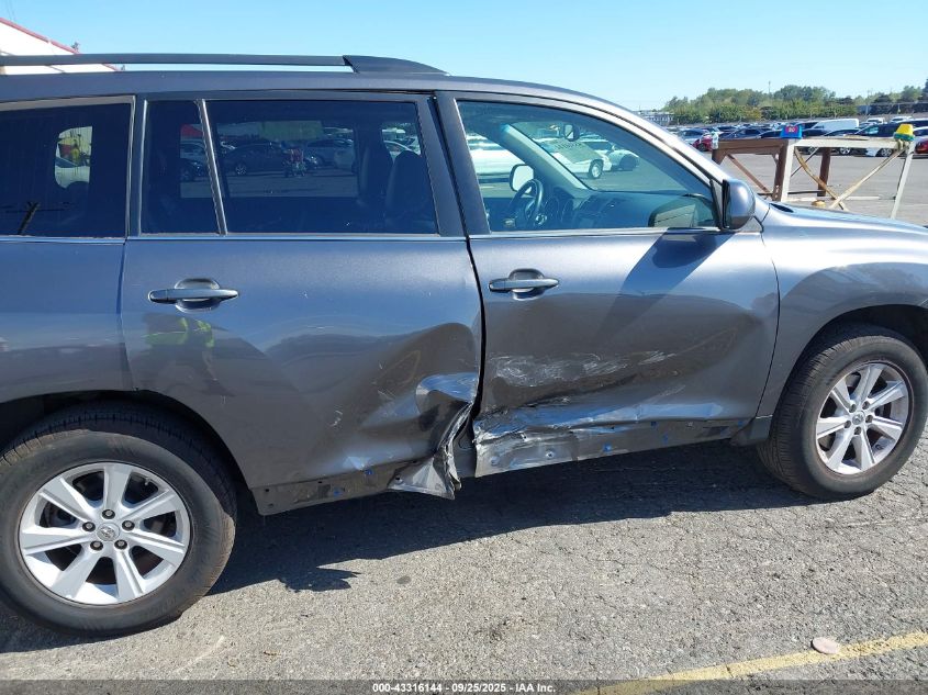 2013 Toyota Highlander Se V6 VIN: 5TDBK3EHXDS251145 Lot: 43316144