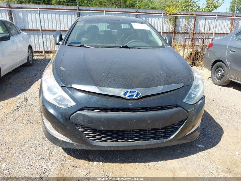 2015 Hyundai Sonata Hybrid VIN: KMHEC4A43FA137292 Lot: 43316151