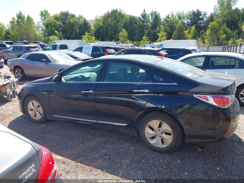 2015 Hyundai Sonata Hybrid VIN: KMHEC4A43FA137292 Lot: 43316151