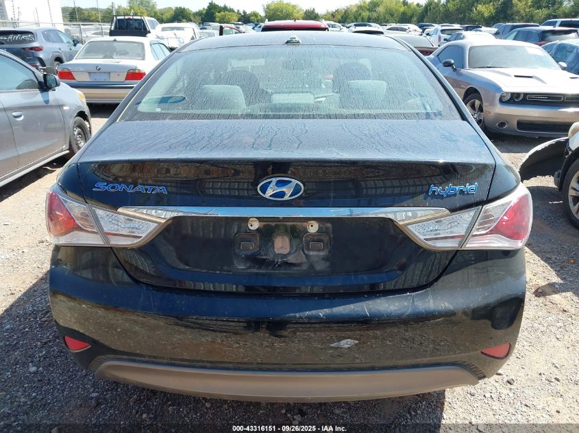 2015 Hyundai Sonata Hybrid VIN: KMHEC4A43FA137292 Lot: 43316151