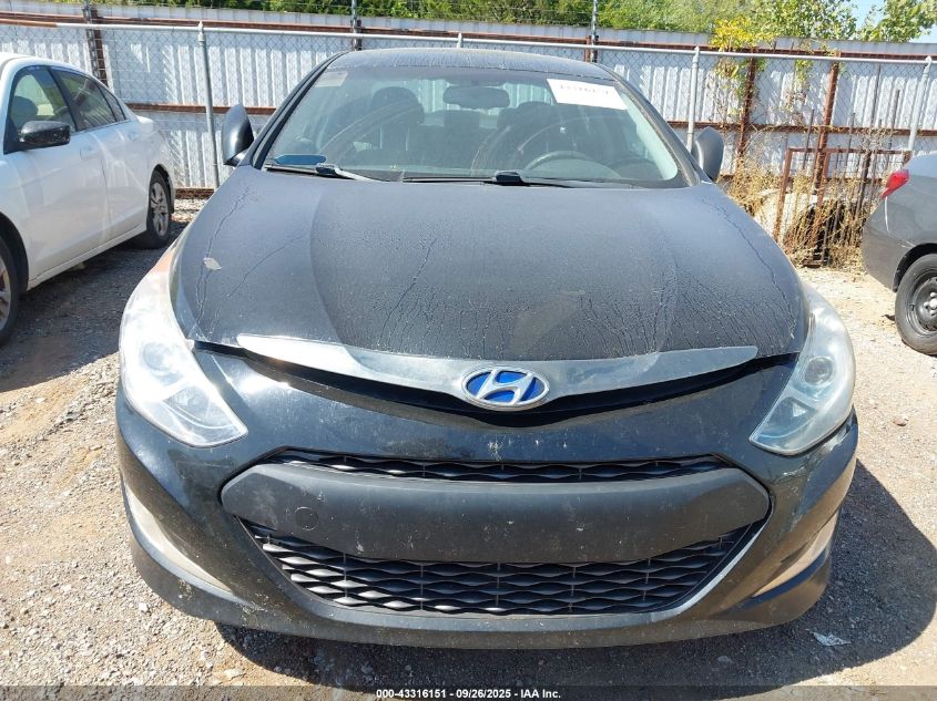 2015 Hyundai Sonata Hybrid VIN: KMHEC4A43FA137292 Lot: 43316151