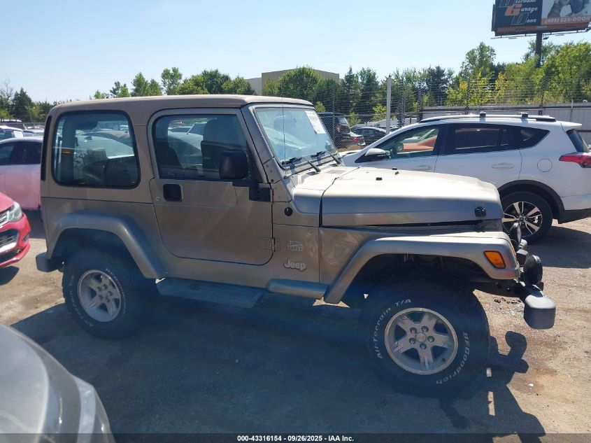 2004 Jeep Wrangler Sahara VIN: 1J4FA59S74P718659 Lot: 43316154
