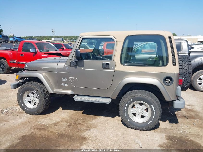 2004 Jeep Wrangler Sahara VIN: 1J4FA59S74P718659 Lot: 43316154