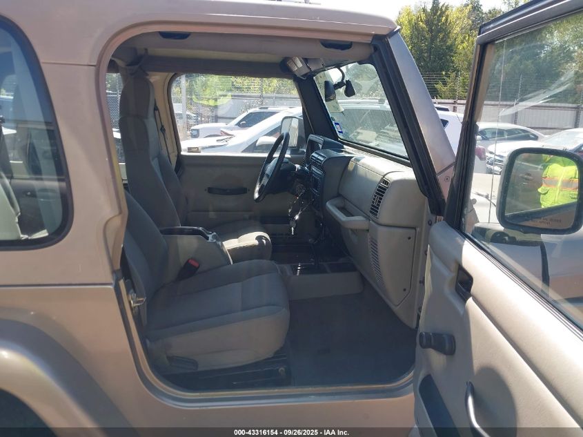 2004 Jeep Wrangler Sahara VIN: 1J4FA59S74P718659 Lot: 43316154