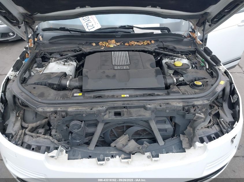 2016 Land Rover Range Rover 5.0L V8 Supercharged VIN: SALGS2EF4GA292783 Lot: 43316162