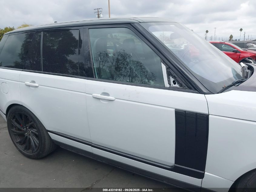 2016 Land Rover Range Rover 5.0L V8 Supercharged VIN: SALGS2EF4GA292783 Lot: 43316162