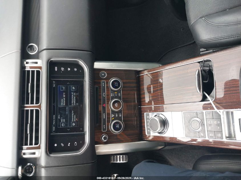 2016 Land Rover Range Rover 5.0L V8 Supercharged VIN: SALGS2EF4GA292783 Lot: 43316162