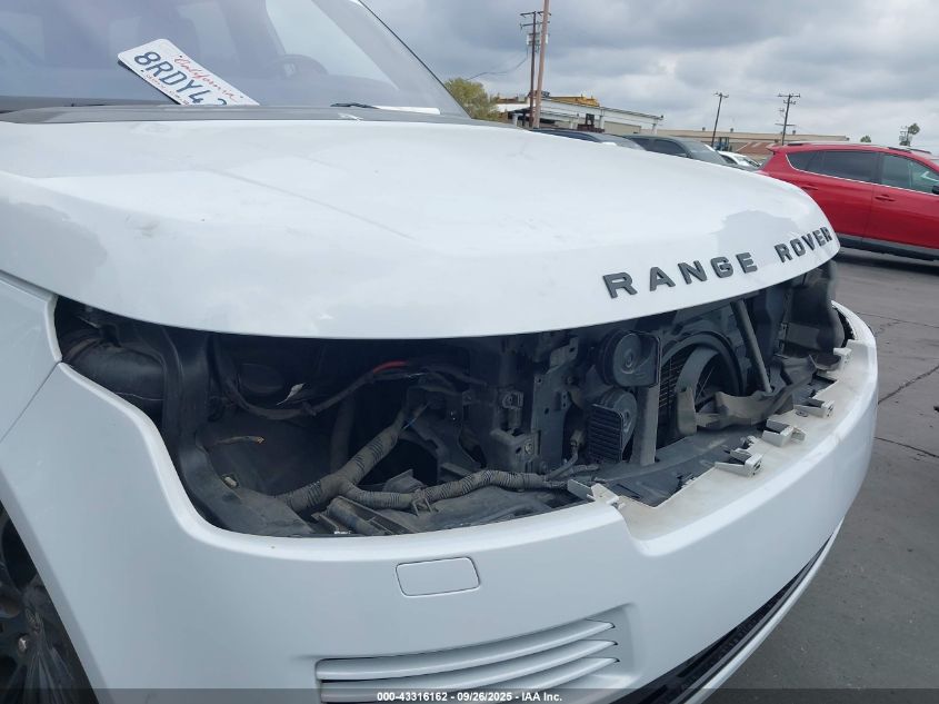 2016 Land Rover Range Rover 5.0L V8 Supercharged VIN: SALGS2EF4GA292783 Lot: 43316162
