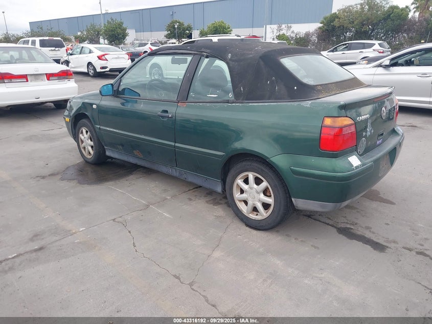 VOLKSWAGEN CABRIO 2001 3VWCC21V81M807369 Photo 3
