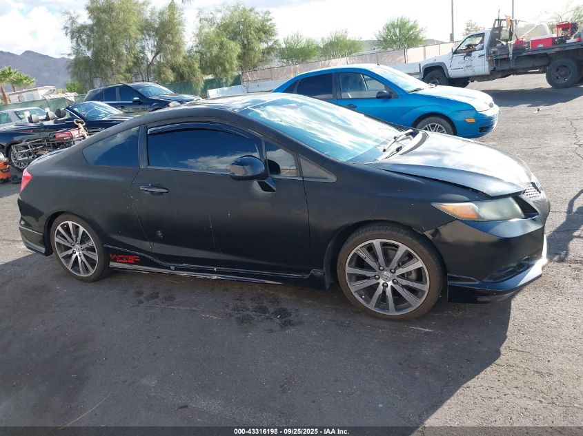 2012 Honda Civic Si VIN: 2HGFG4A52CH701079 Lot: 43316198