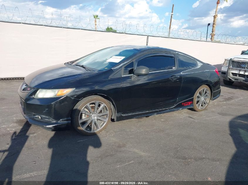2012 Honda Civic Si VIN: 2HGFG4A52CH701079 Lot: 43316198