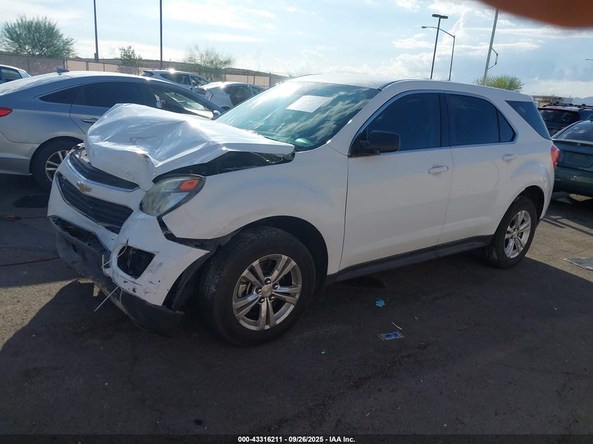 2017 Chevrolet Equinox Ls VIN: 2GNALBEK7H1543824 Lot: 43316211