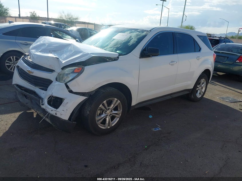 2017 Chevrolet Equinox Ls VIN: 2GNALBEK7H1543824 Lot: 43316211