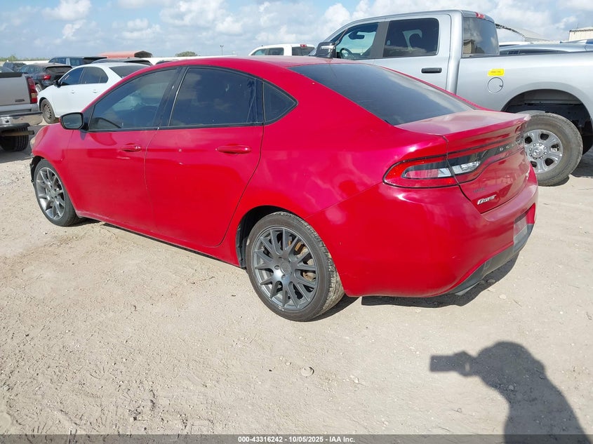 2014 DODGE DART SXT 1C3CDFBB3ED860613