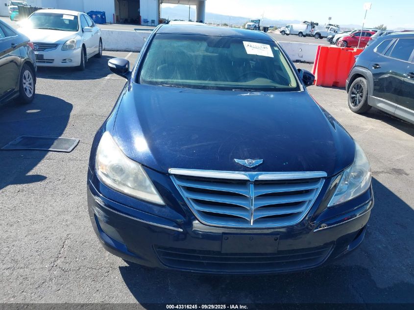 2009 Hyundai Genesis 3.8 VIN: KMHGC46E09U024400 Lot: 43316245