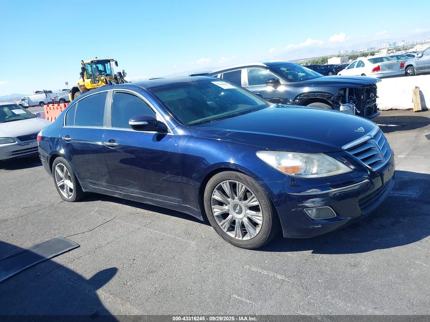 2009 Hyundai Genesis 3.8 VIN: KMHGC46E09U024400 Lot: 43316245