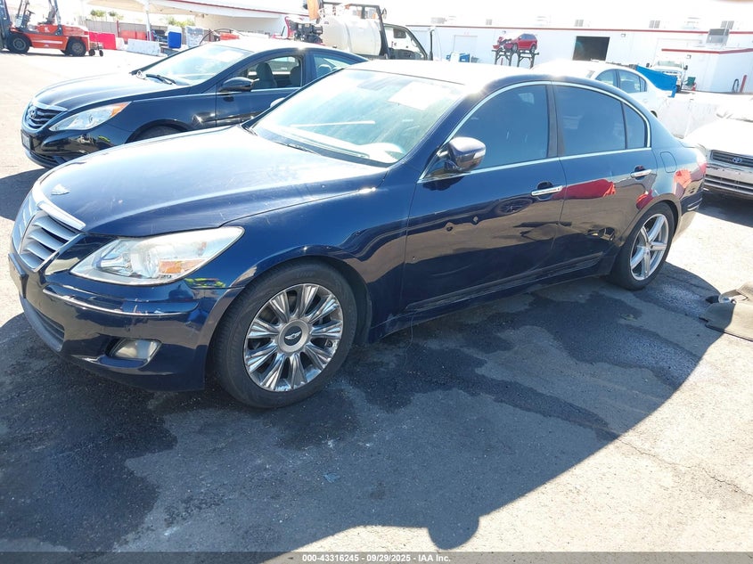 2009 Hyundai Genesis 3.8 VIN: KMHGC46E09U024400 Lot: 43316245