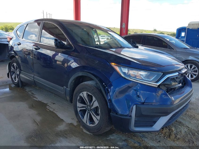 2020 Honda Cr-V 2Wd Lx VIN: 7FARW1H21LE009477 Lot: 43316271