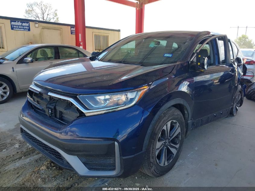 2020 Honda Cr-V 2Wd Lx VIN: 7FARW1H21LE009477 Lot: 43316271