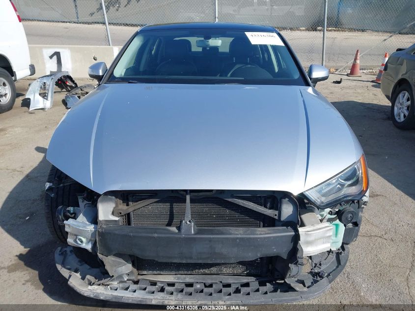 2016 Audi A3 2.0T Premium VIN: WAUB8GFF0G1082366 Lot: 43316306