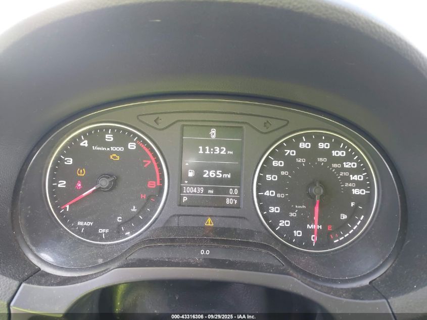 2016 Audi A3 2.0T Premium VIN: WAUB8GFF0G1082366 Lot: 43316306