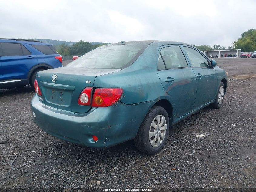 2009 Toyota Corolla Le VIN: JTDBL40E89J005005 Lot: 43316315
