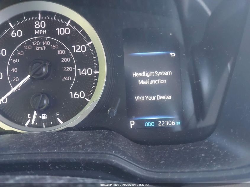 2021 Toyota Corolla Le VIN: 5YFEPMAE1MP196805 Lot: 43316320