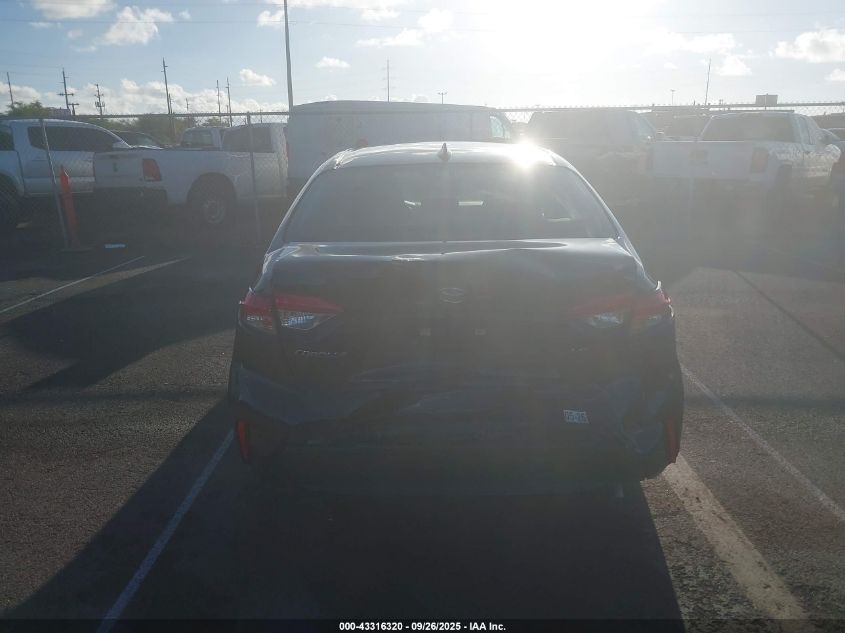 2021 Toyota Corolla Le VIN: 5YFEPMAE1MP196805 Lot: 43316320