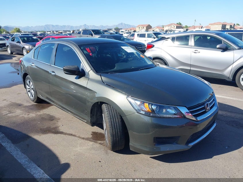1HGCR2F31DA144853 2013 Honda Accord Lx auction photo 1