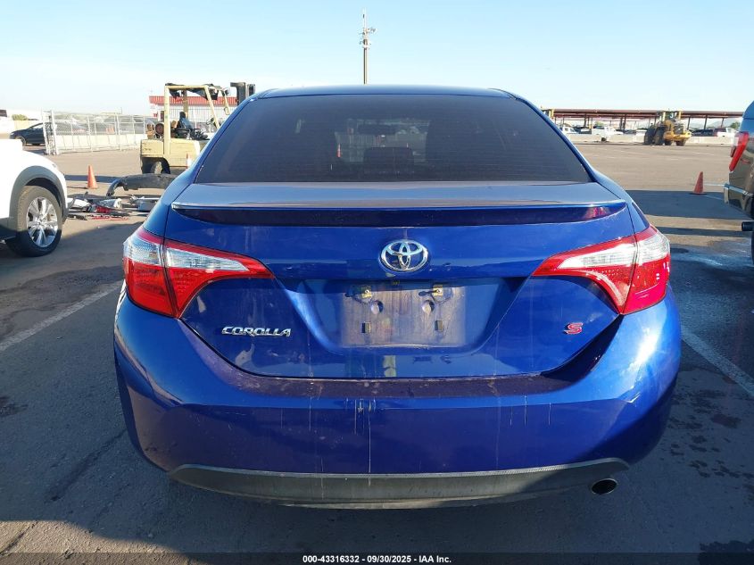 2014 Toyota Corolla S VIN: 2T1BURHE4EC119958 Lot: 43316332