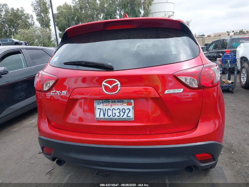 2016 Mazda Cx-5 Touring VIN: JM3KE2CY7G0856923 Lot: 43316347