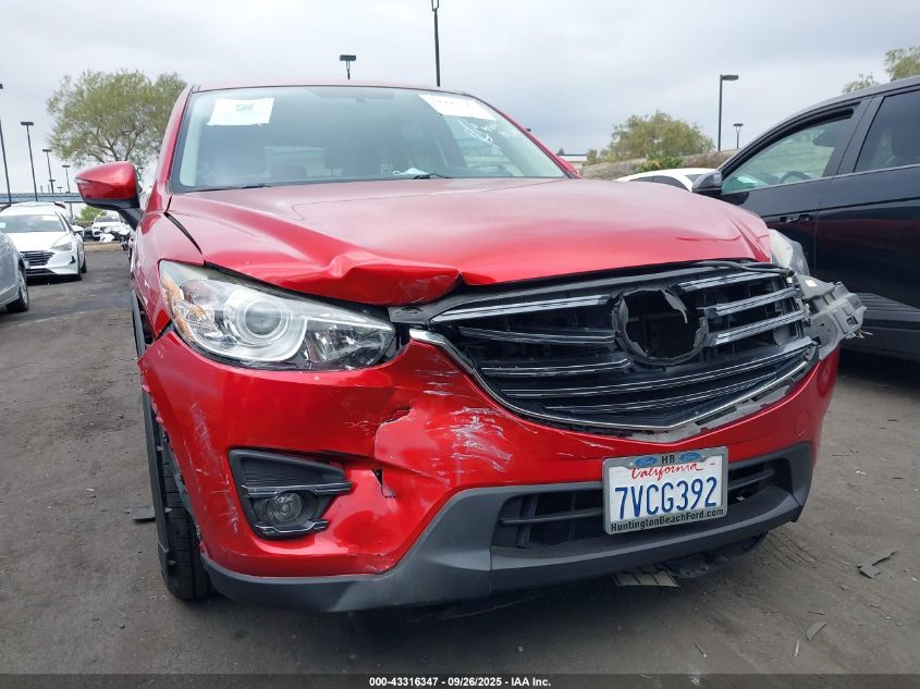 2016 Mazda Cx-5 Touring VIN: JM3KE2CY7G0856923 Lot: 43316347