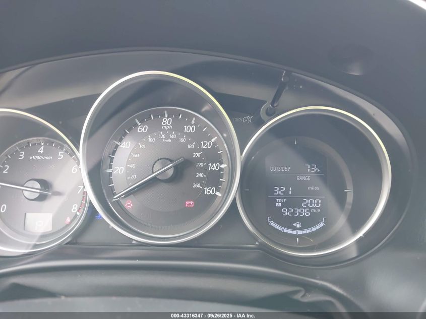 2016 Mazda Cx-5 Touring VIN: JM3KE2CY7G0856923 Lot: 43316347