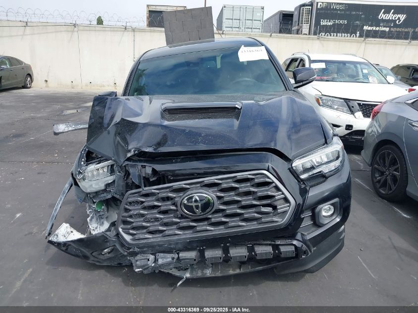 2022 Toyota Tacoma Trd Sport VIN: 3TMCZ5AN6NM506382 Lot: 43316369