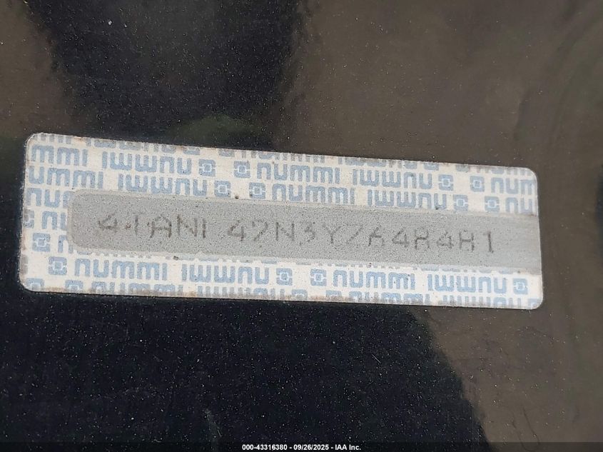 2000 Toyota Tacoma VIN: 4TANL42N3YZ648481 Lot: 43316380