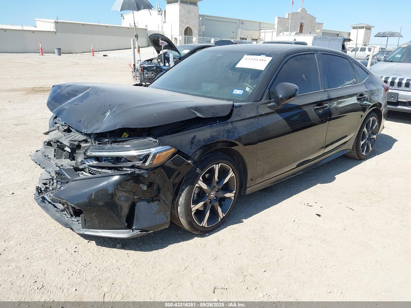 2025 HONDA CIVIC HYBRID SPORT/SPORT TOURING - 2HGFE4F82SH303135