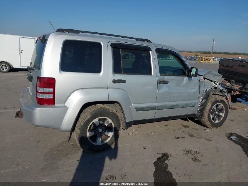 2008 Jeep Liberty Sport VIN: 1J8GN28K88W169105 Lot: 43316389