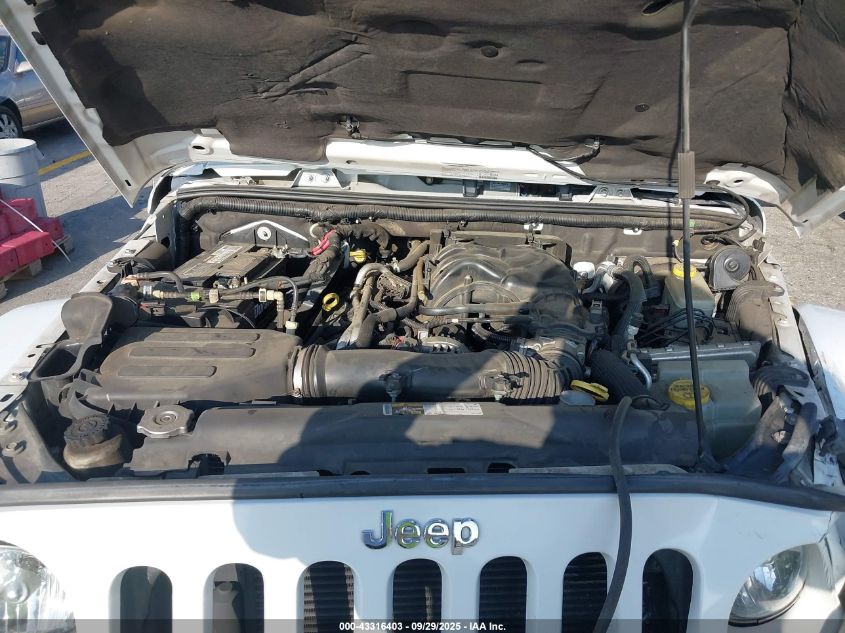 2013 Jeep Wrangler Unlimited Sahara VIN: 1C4BJWEG3DL593016 Lot: 43316403