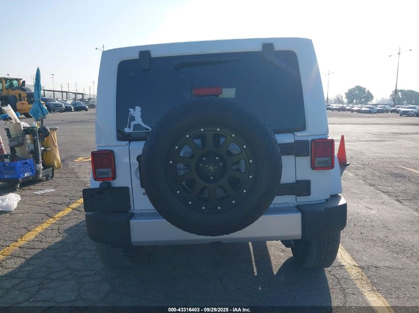 2013 Jeep Wrangler Unlimited Sahara VIN: 1C4BJWEG3DL593016 Lot: 43316403