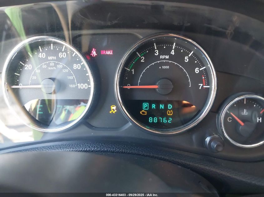 2013 Jeep Wrangler Unlimited Sahara VIN: 1C4BJWEG3DL593016 Lot: 43316403