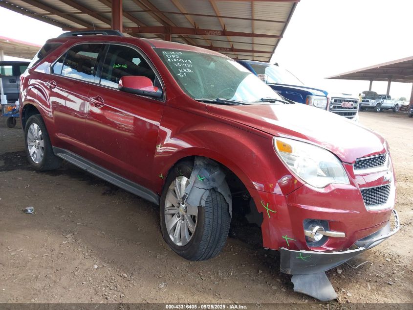 2011 Chevrolet Equinox 2Lt VIN: 2CNFLPE56B6351936 Lot: 43316405