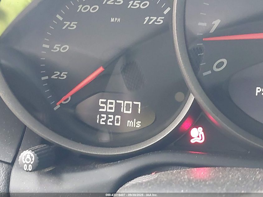 2010 Porsche Boxster VIN: WP0CA2A84AS710258 Lot: 43316407