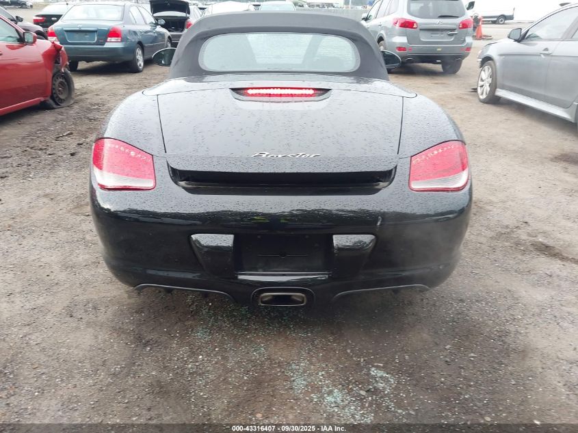 2010 Porsche Boxster VIN: WP0CA2A84AS710258 Lot: 43316407