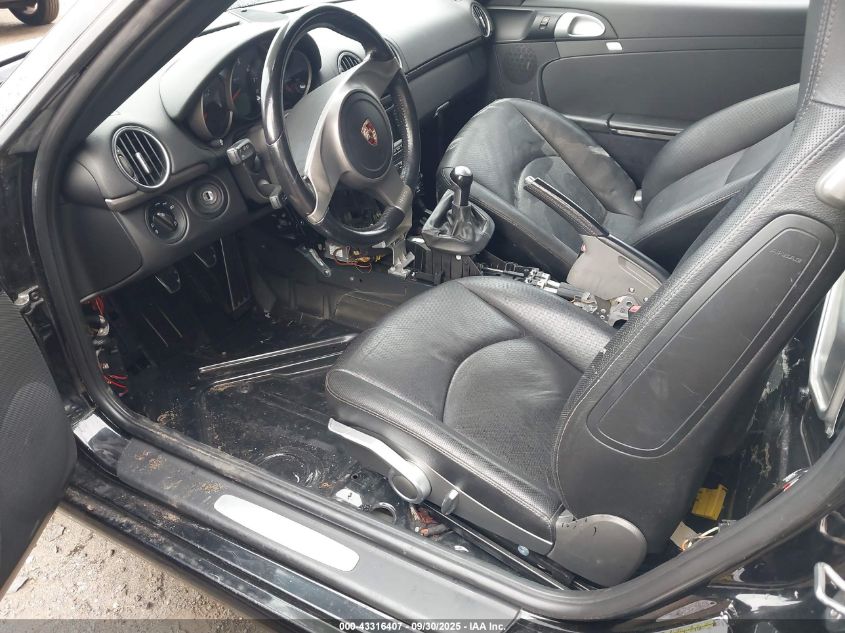 2010 Porsche Boxster VIN: WP0CA2A84AS710258 Lot: 43316407