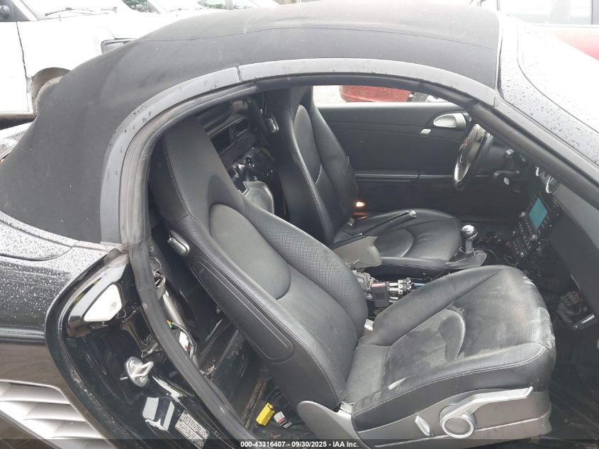 2010 Porsche Boxster VIN: WP0CA2A84AS710258 Lot: 43316407