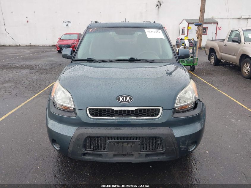 2011 Kia Soul + VIN: KNDJT2A2XB7237838 Lot: 43316414