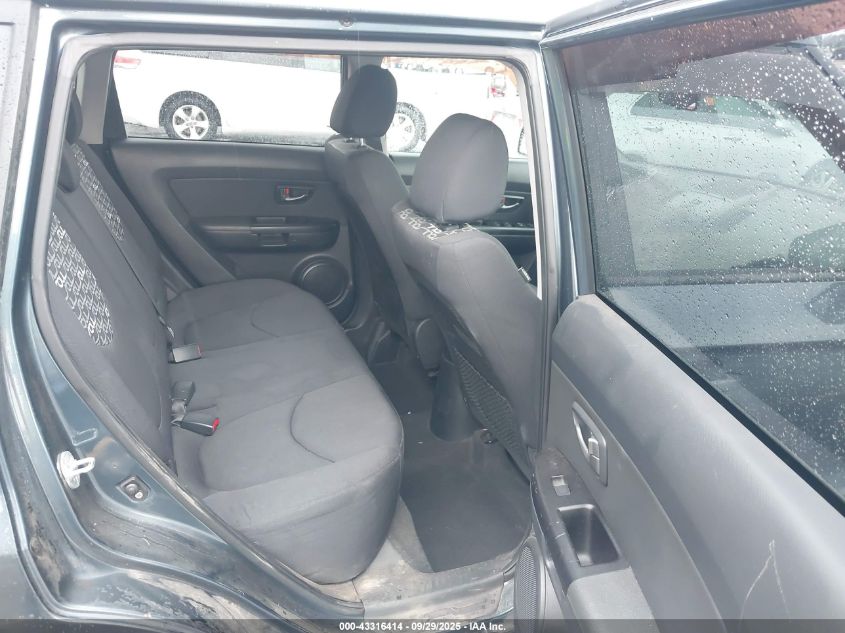 2011 Kia Soul + VIN: KNDJT2A2XB7237838 Lot: 43316414