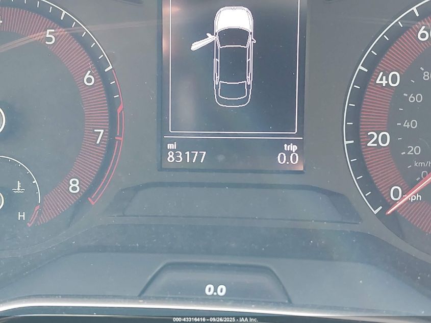 2019 Volkswagen Jetta 1.4T R-Line/1.4T S/1.4T Se VIN: 3VWC57BU2KM086772 Lot: 43316416