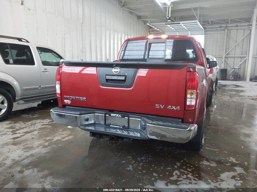 2018 Nissan Frontier Sv VIN: 1N6AD0EV8JN742516 Lot: 43316421